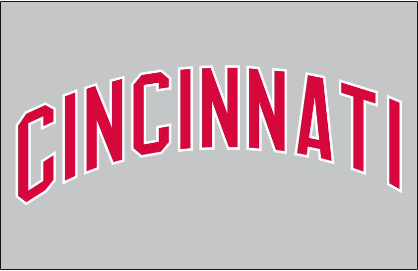 Cincinnati Reds 1968-1970 Jersey Logo vinyl decal